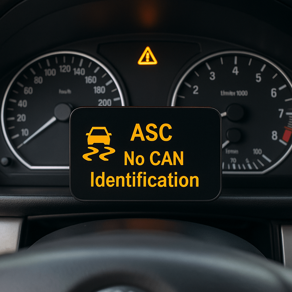 BMW E46 330d – Проблем с ASC система и грешки „No CAN Identification“ - Drivesafeshop