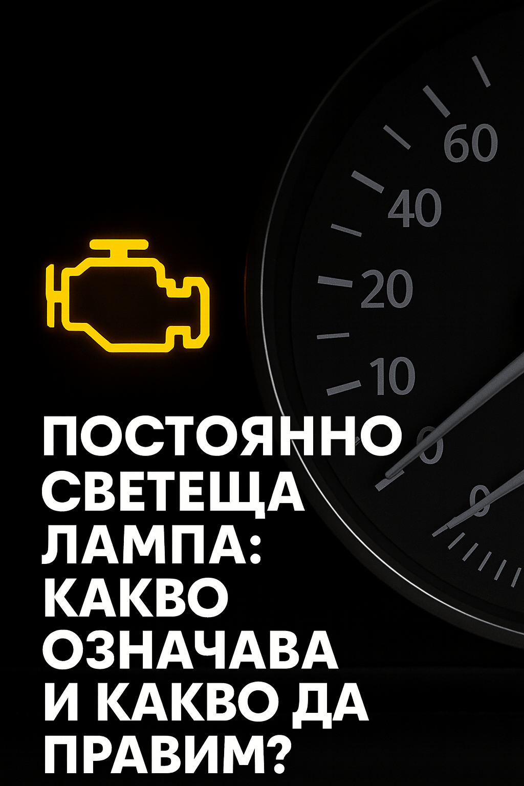 Чека свети постоянно : Какво означава и какво да правим? - Drivesafeshop