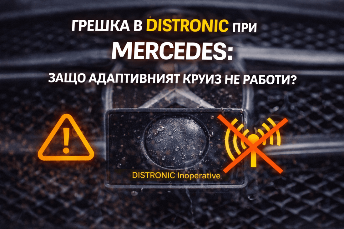 Грешка в DISTRONIC – защо адаптивният круиз не работи - Drivesafeshop