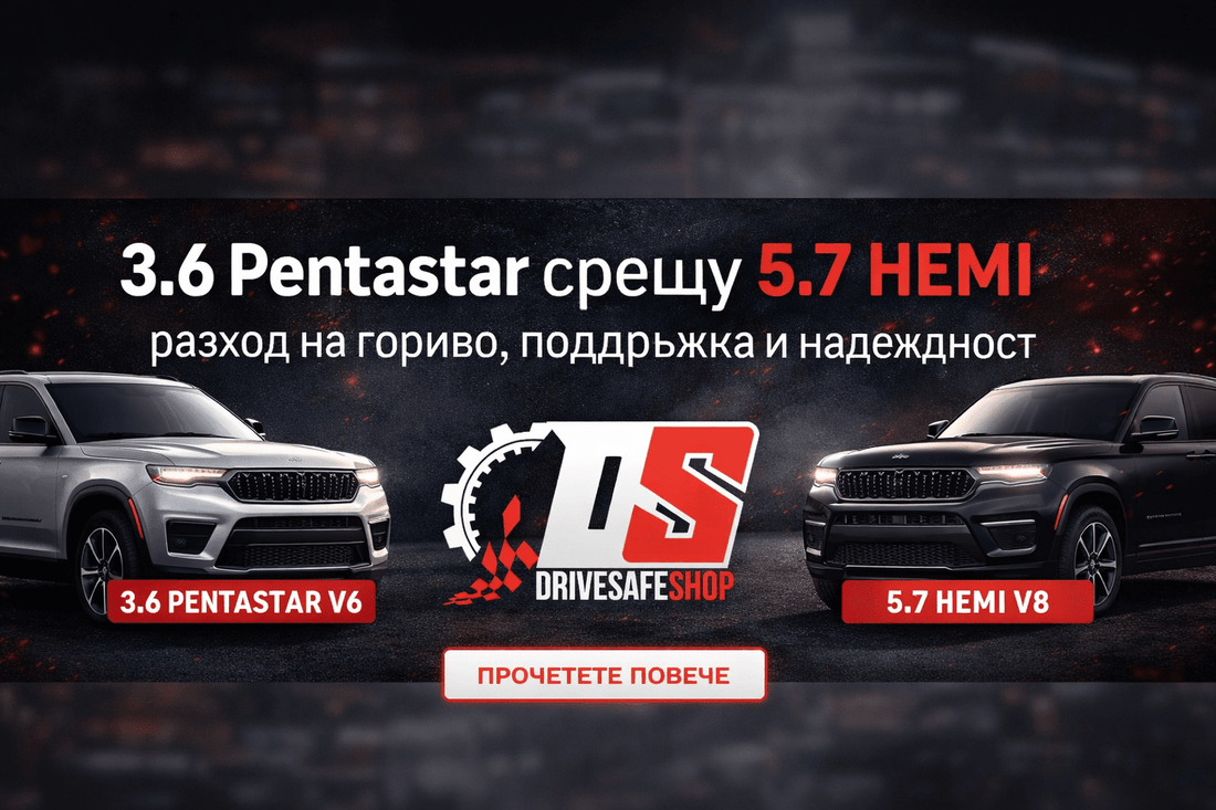 Jeep Grand Cherokee 3.6 Pentastar vs 5.7 HEMI: Разход на гориво, поддръжка, надеждност и кои модели се предпочитат - Drivesafeshop