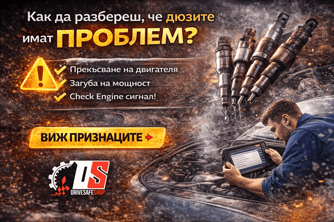 🛠️ Как да разбереш, че дюзите (инжекторите) имат проблем – ТОП 10 признака - Drivesafeshop