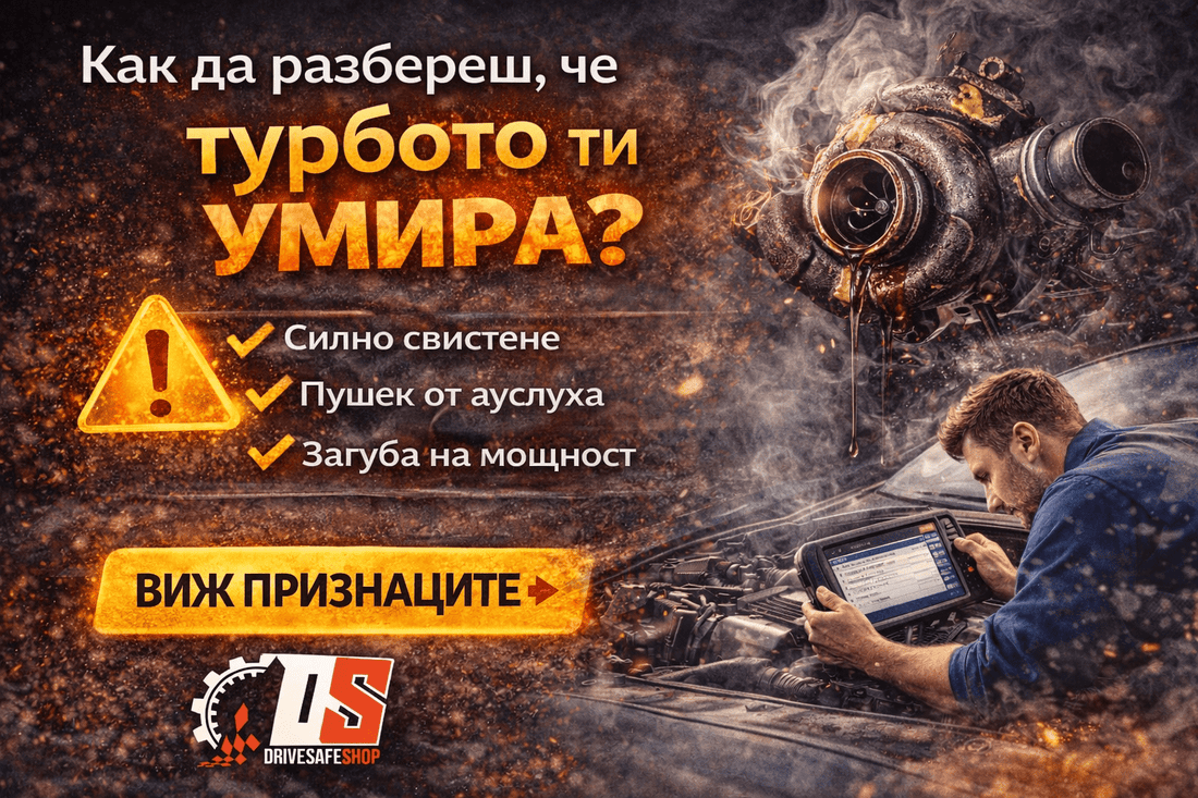 🌀 Как да разбереш, че турбото ти умира – ТОП 10 признака - Drivesafeshop