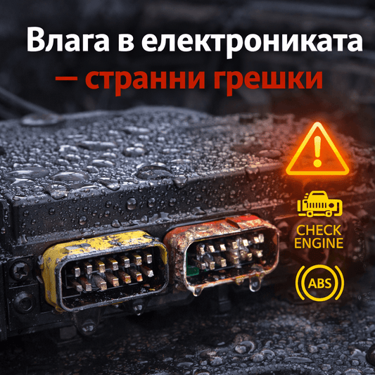 Как влагата влияе на автомобилната електроника – симптоми и решения - Drivesafeshop