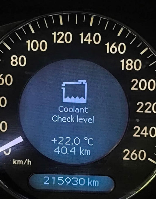 Mercedes  – „Coolant Check Level“: Причини и Решения - Drivesafeshop
