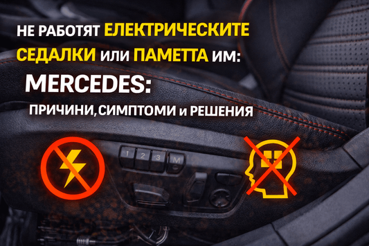 Не работят електрическите седалки или паметта им – Mercedes - Drivesafeshop