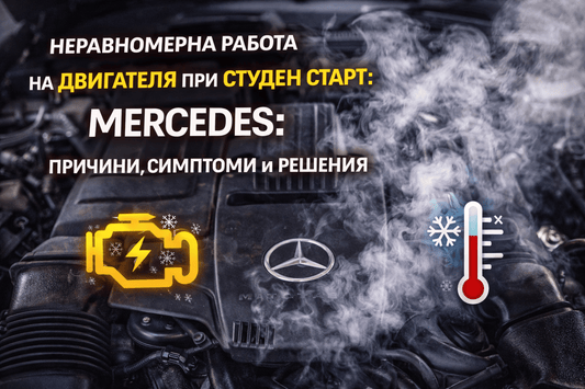 Неравномерна работа на двигателя при студен старт – Mercedes - Drivesafeshop