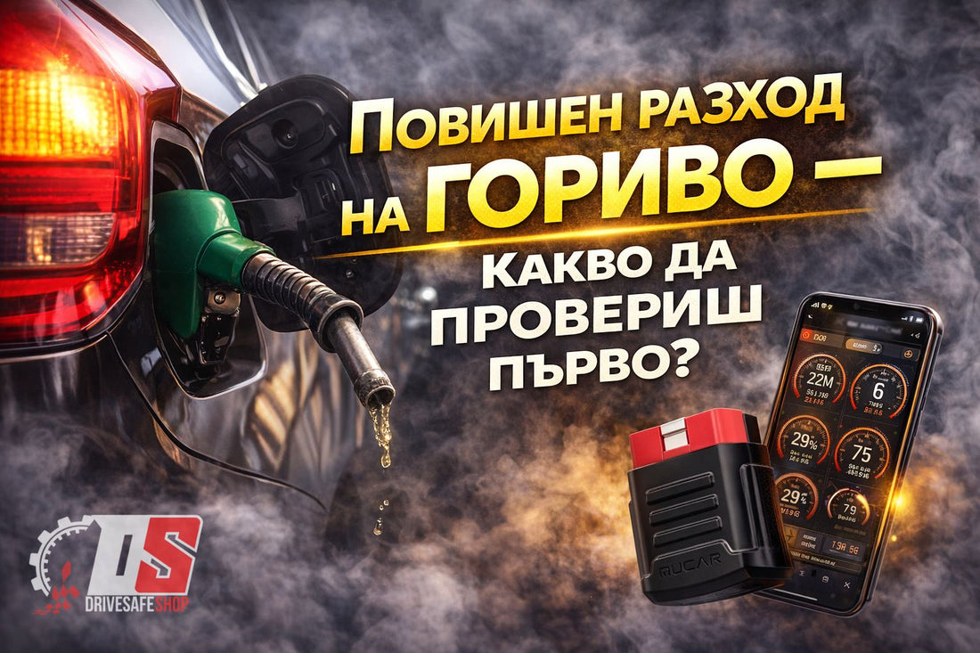 Повишен разход на гориво – какво да провериш първо с автодиагностика - Drivesafeshop