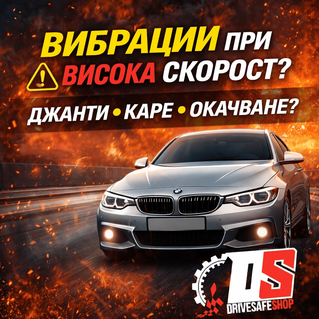 Вибрации при висока скорост при BMW – джанти, каре или окачване? - Drivesafeshop