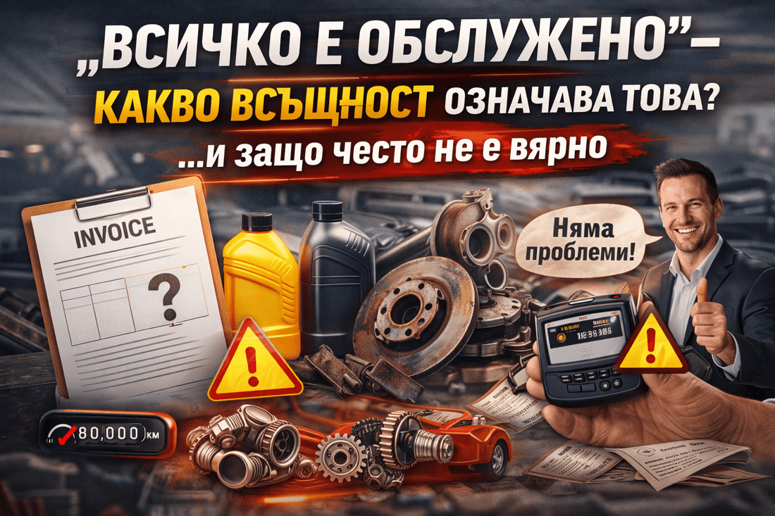 „Всичко е обслужено“ – какво всъщност означава това и защо често не е вярно - Drivesafeshop