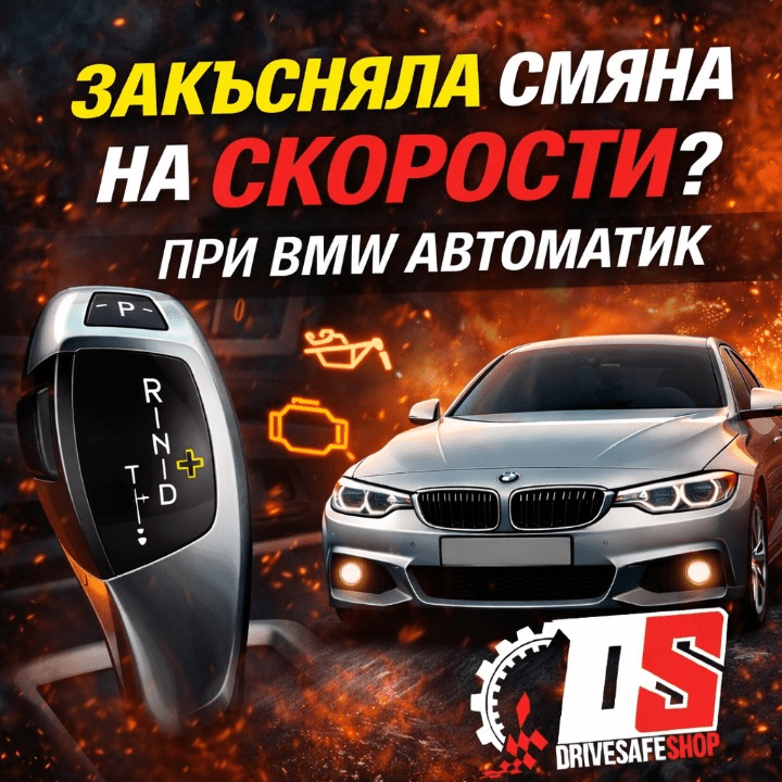 Закъсняла смяна на скорости при BMW автоматик – причини, рискове и кога става сериозно - Drivesafeshop
