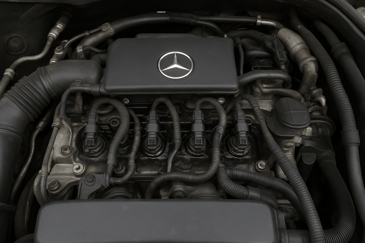 Защо „пуши“ двигателят на Mercedes C220 W204 с мотор OM651 и какво означава това? - Drivesafeshop